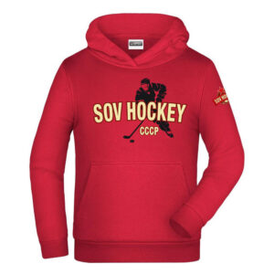 SOV Hockeystyle Hoodie rot