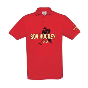 SOV Hockeystyle Polo rot